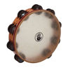 Tamburin Black Swamp S3TD, Double-Row 10, Aged Brass, Calf Head
