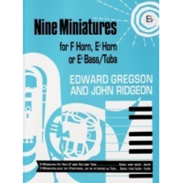 Nine Miniatures, Eb Horn/Piano