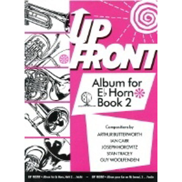 Up Front Album Eb Horn Book 2, Eb Horn/Piano