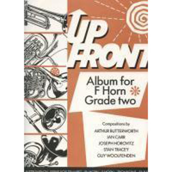 Up Front Album Book 2, F Horn/Piano