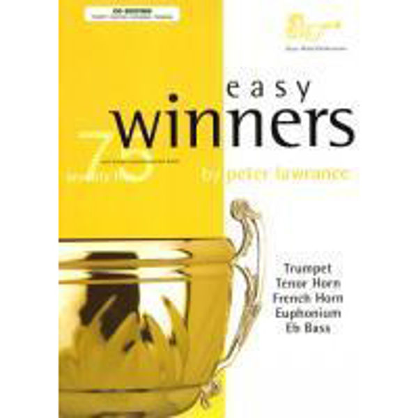 Easy Winners, 75 well known unaccompanied tunes. Trumpet/Euphonium and CD