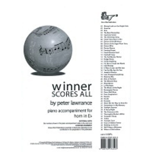 Winner Scores All for Eb Horn PA, Pianoakkompagnement