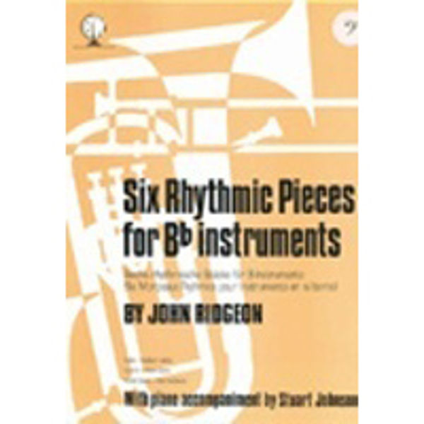 Six Rhythmic Pieces BC, Trombone/Piano