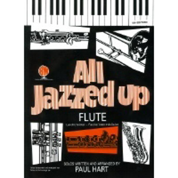 All Jazzed Up Flute, Flute/Piano med CD