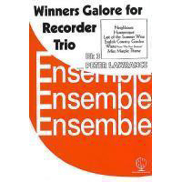 Winners Galore Recorder Trios Book 3, Recorder trios