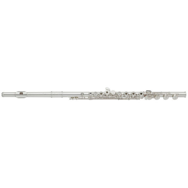 Fløyte Yamaha YFL-472 Sølv Hode og Kropp Åpne Klaffer