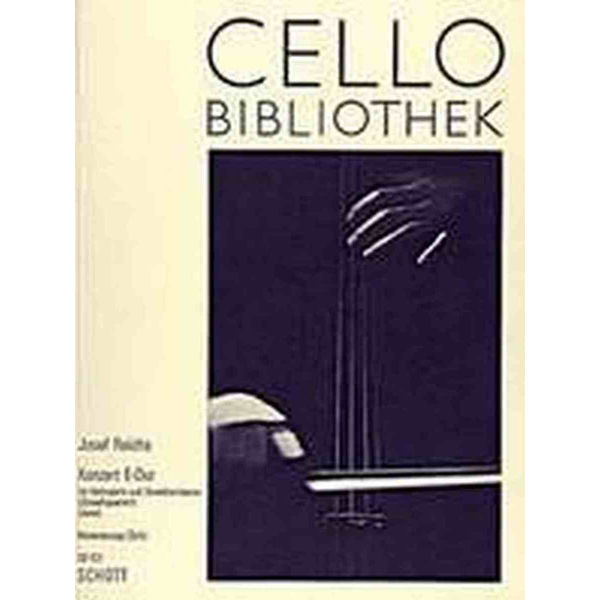 Cello Bibliothek - Konzert E-Dur für Violoncello und Streichorchester (Klavierauszug) - Reicha
