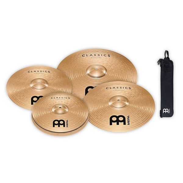 Cymbalpakke Meinl Classics Custom, Medium 14-16-18-20