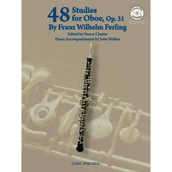 Ferling - 48 etudes for Obo Piano + CD