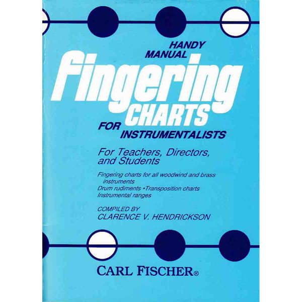 Greptabellbok - Handy Manual Fingering Charts for Instrumentalists
