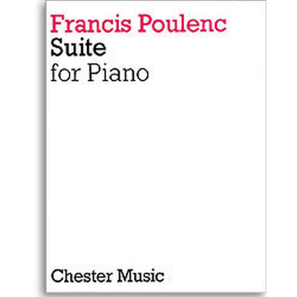 Poulenc Suite For Piano