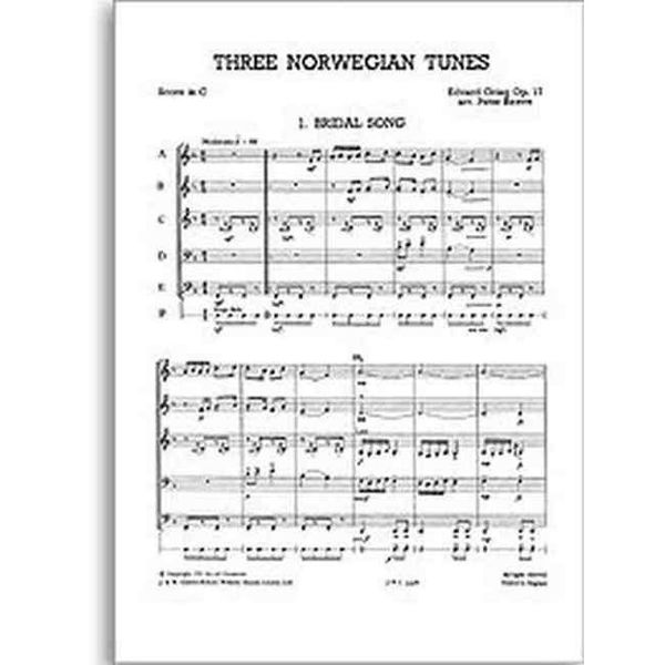 Grieg: 3 Norwegian Tunes, Junior Just Brass No 7
