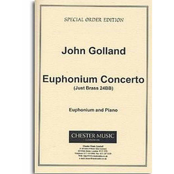 Euphonium Concerto, John Golland. Euphonium/Piano