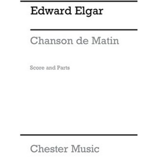 Just Brass Lollipops: 7, Edward Elgar: Chanson De Matin 5 Part Brass