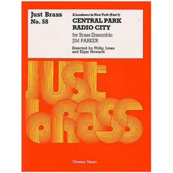 Jim Parker: A Londoner in New York (Part 2) - Score/Parts Just Brass No.58