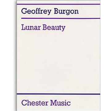 Lunar Beauty - Geoffrey Burgon - Vokal