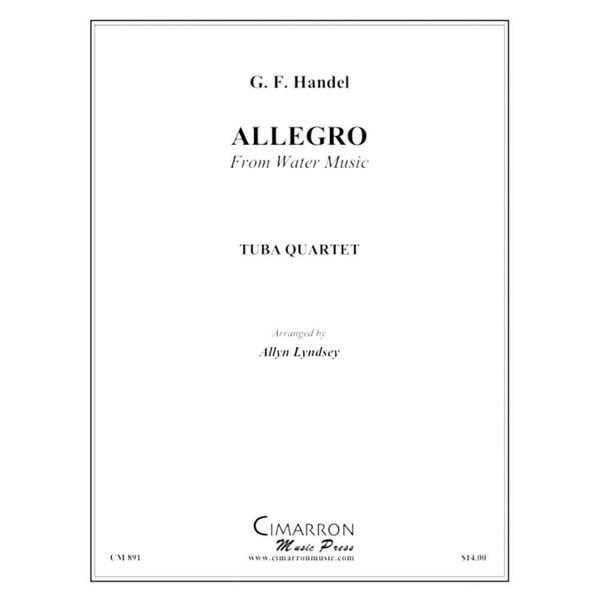 Allegro from Water Music - Tuba Quartet