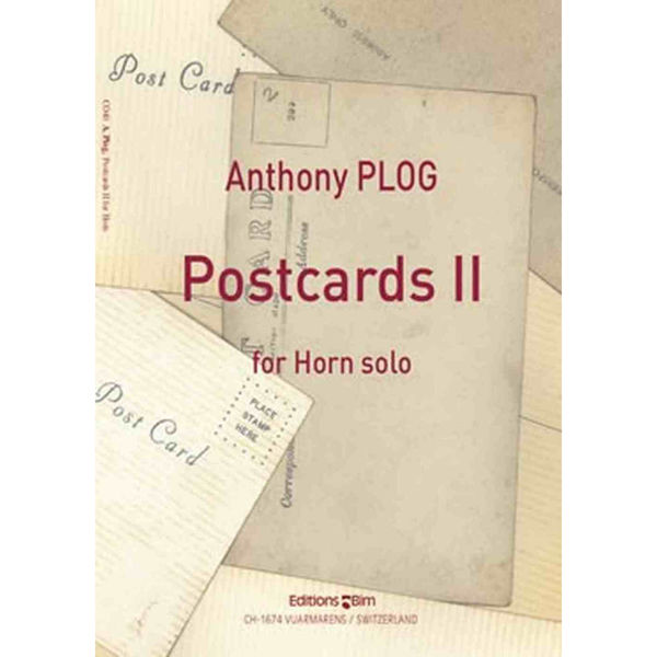 Postcards 2 for Horn Solo - Anthony Plog
