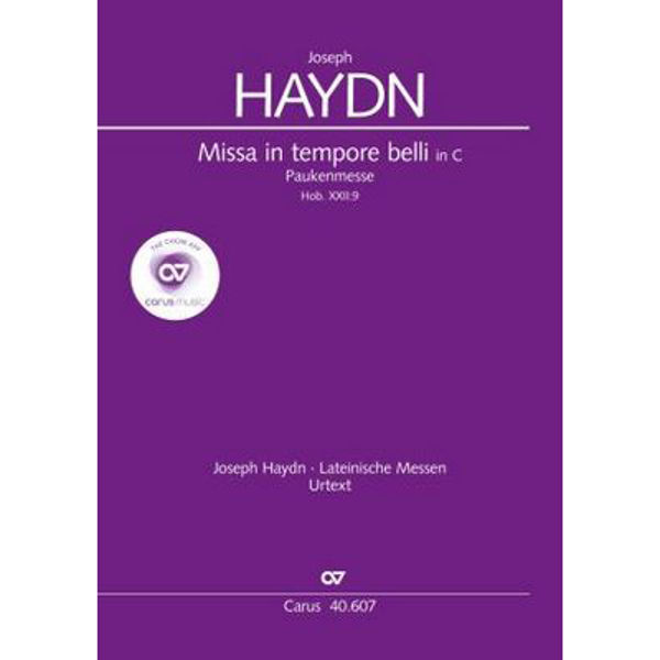 Joseph Haydn: Mass in the Time of War (Pauken-Messe) Choral Score