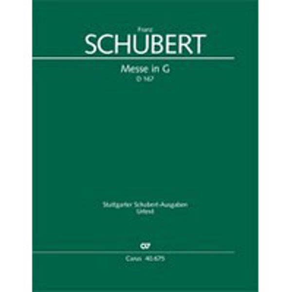 Schubert - Messe in G - D 167 - Full Score
