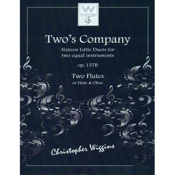Two's Company (Fløyte) op. 157b, Christopher D. Wiggins