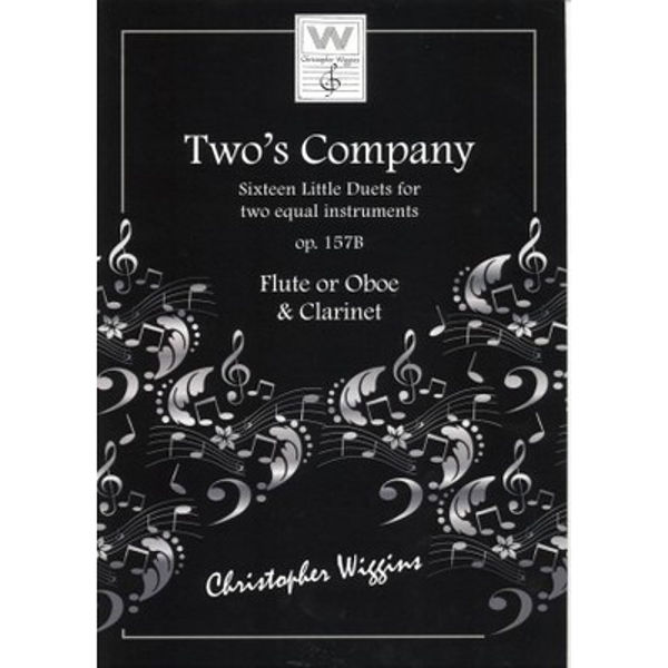 Two's Company (Fløyte/Obo, klarinett) op. 157b, Christopher D. Wiggins