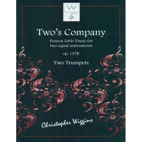 Two's Company (Two Trumpets) op. 157b, Christopher D. Wiggins