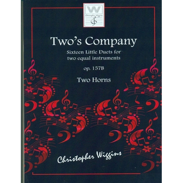 Two's Company (Eb eller F Horn) op. 157b, Christopher D. Wiggins
