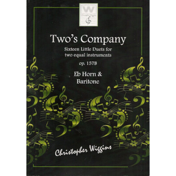 Two's Company (Eb horn, Bariton) op. 157b, Christopher D. Wiggins