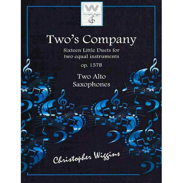 Two's Company (Trombone TC) op. 157b, Christopher D. Wiggins