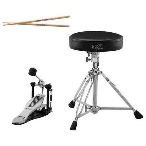 V-Drums Tilleggsutstyr Roland DAP-3X, Trommestol, pedal og stikker