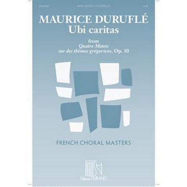Ubi Caritas (N. 1, Op. 10) - Maurice Duruflé - SATB a Capella