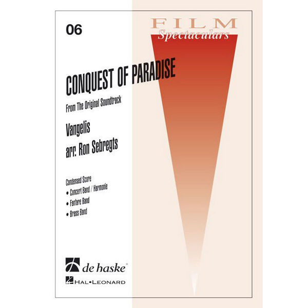 Conquest of Paradise, Vangelis / Sebregts - Concert Band