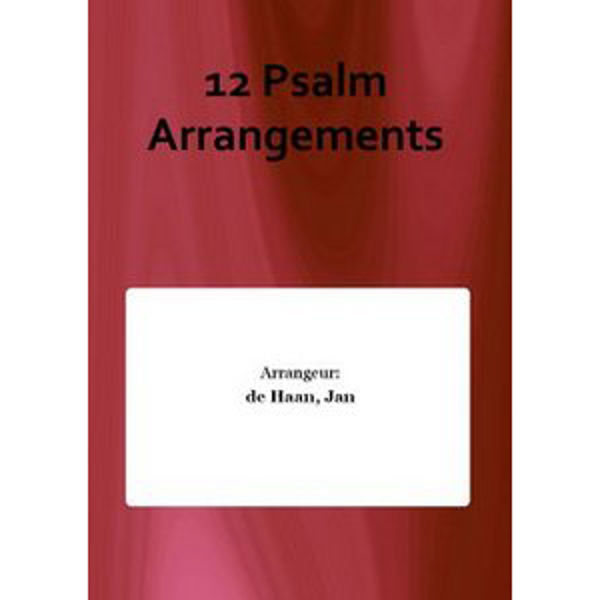 12 Psalm Arrangements, Haan - Brass Band