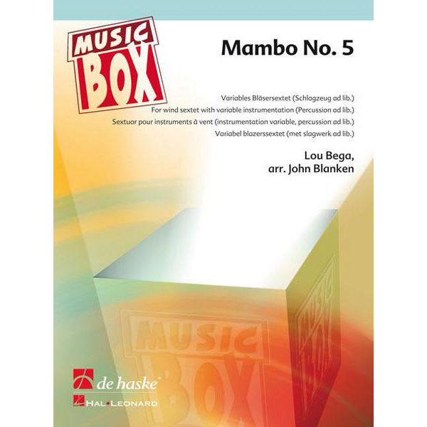 Mambo No. 5, Lou Bega arr John Blanken - Brass/Wind Sextet