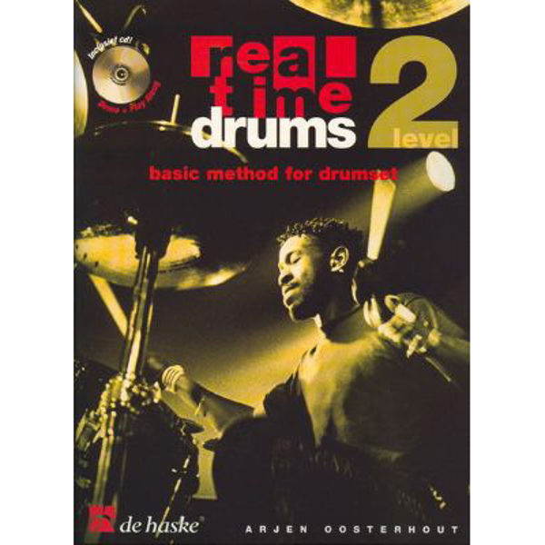 Real Time Drums 2, Arjen Oosterhout w/CD, English Version