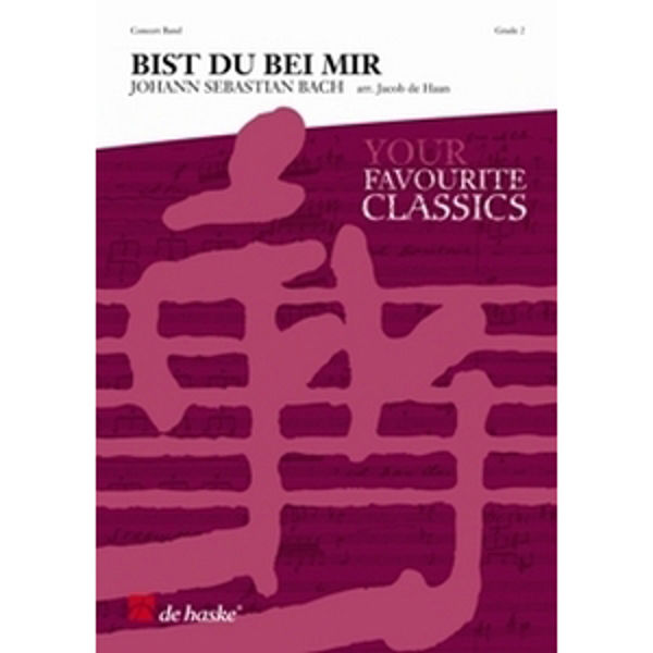 Bist Du bei mir, Bach / Haan - Brass Band