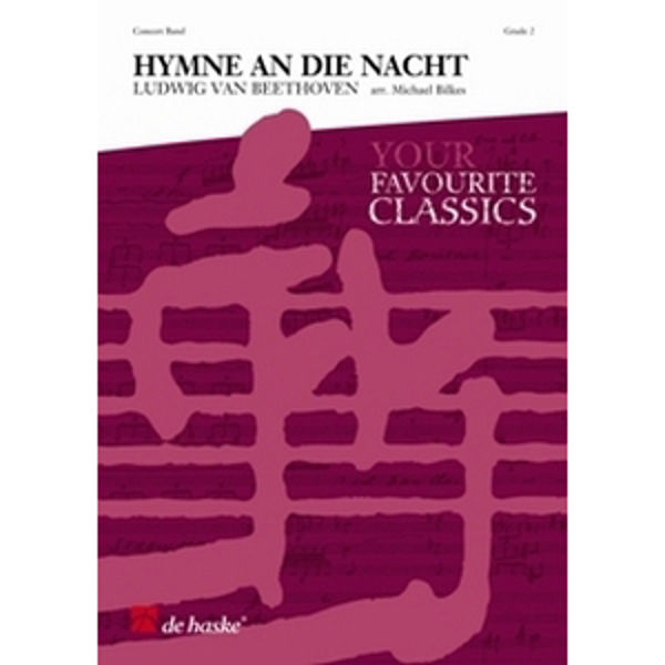 Hymne an die Nacht, Ludwig van Beethoven arr Michael Bilkes - Concert Band
