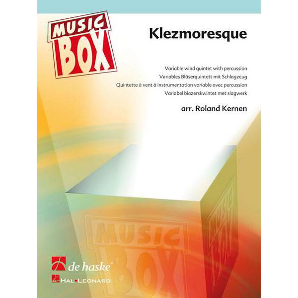 Klezmoresque, Roland Kernen. Music Box Flexible wind/brass Quintet