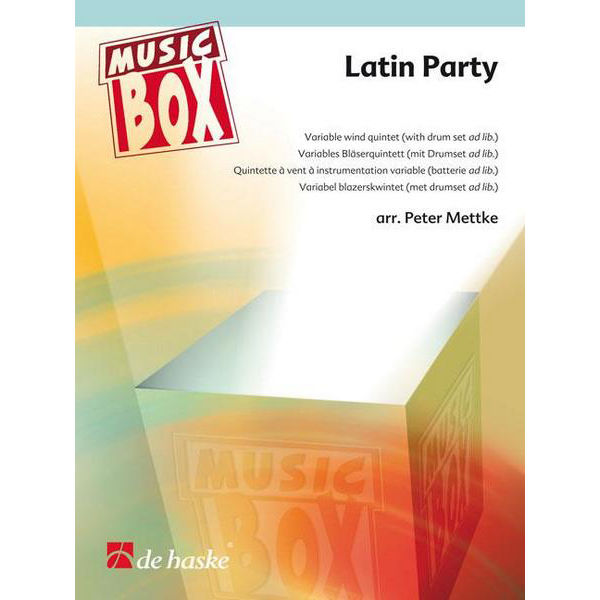 Latin Party, arr Peter Mettke  Music Box Flexible wind/brass Quintet
