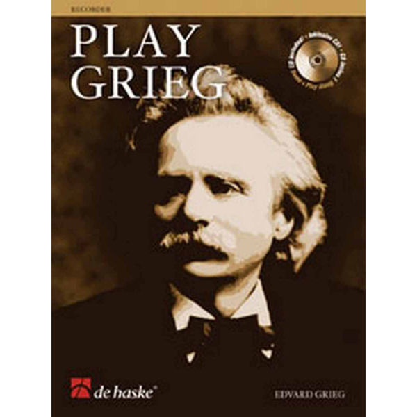 Play Grieg Recorder/Blokkfløyte Book+CD