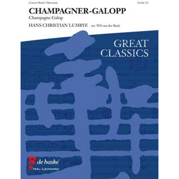 Champagner-Galopp - Champagne Galop, Lumbye / Beek - Concert Band
