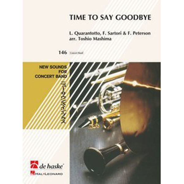 Time To Say Goodbye - As performed by Andrea Bocelli, Quarantotto / Mashima - Concert Band