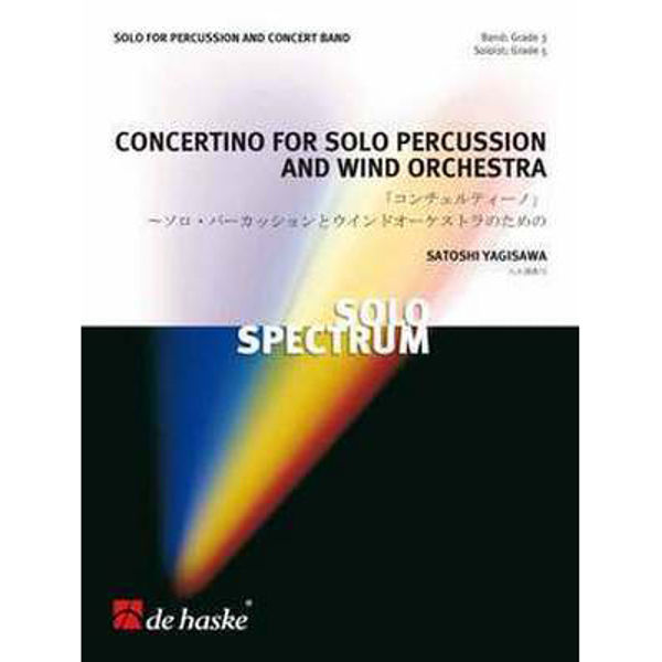 Concertino for Solo Percussion and Wind Orchestra, Yagisawa - Concert Band
