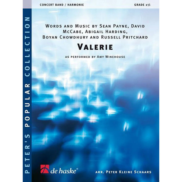 Valerie - as performed by Amy Winehouse, Payne / Schaars - Concert Band