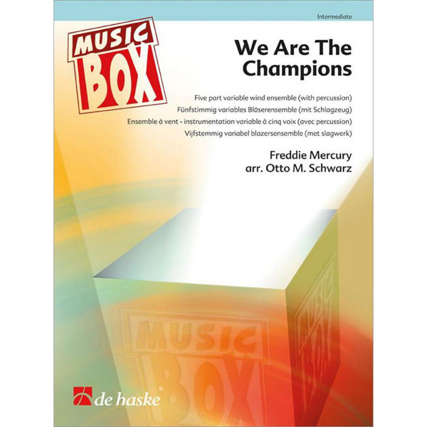 We Are The Champions, Freddie Mercury arr Otto M. Schwarz - Flexible wind/brass Quintet