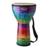 Djembe Remo DJ-FESM-17, Festival, Medium 8x14, Fabric 17 Rainbow
