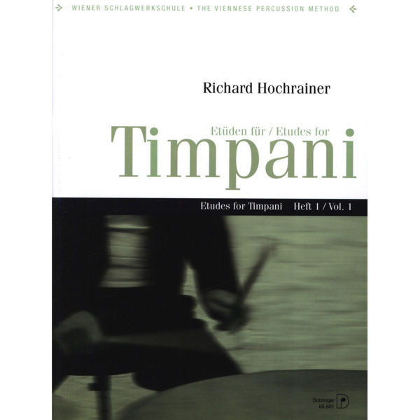 Etüden for Timpani Heft 1, Richard Hochrainer