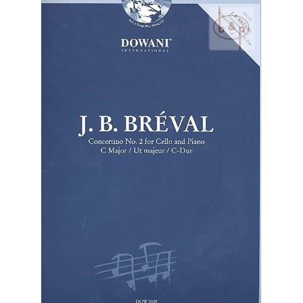 Concertino No. 2 for Cello and Piano C Major - Bréval