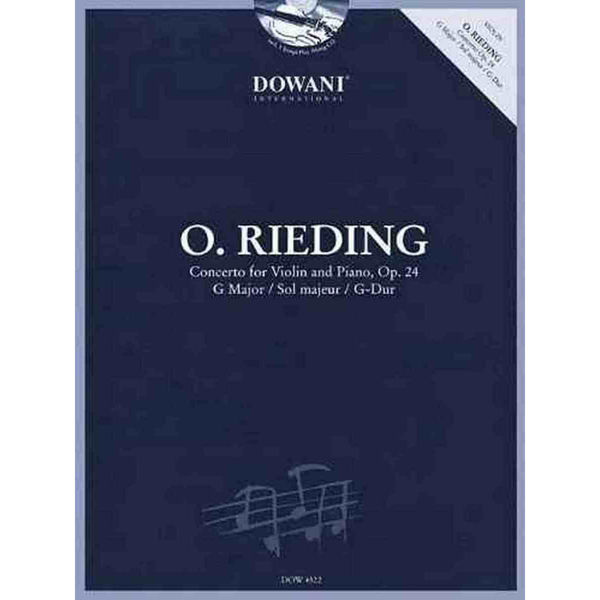 Concerto for Violin and Piano, Op. 24 in G Major, O. Rieding